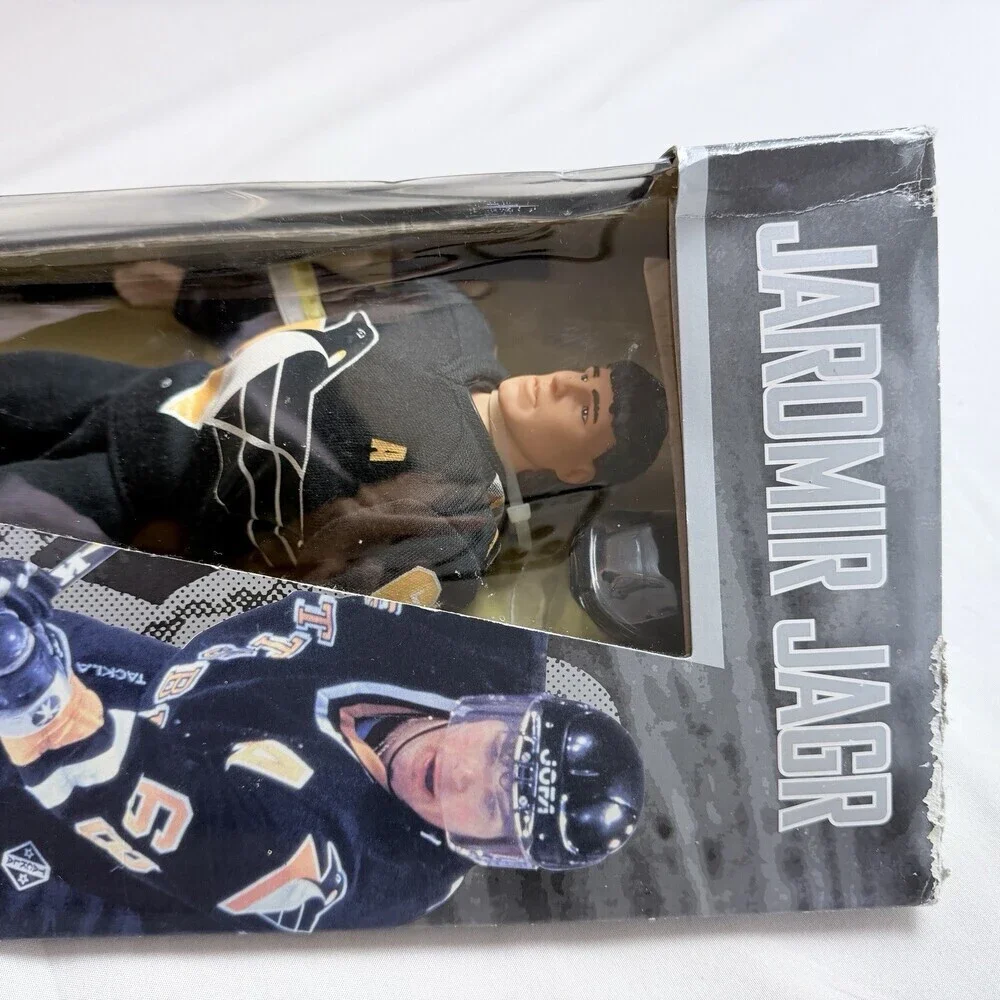 Playmates NHL Pro Zone Jaromir Jagr 12" Vinyl Figure Doll Brand New In Package - Picture 5 of 12